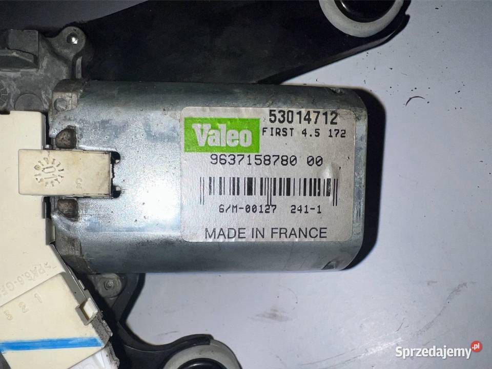 Mechanizm wycieraczki tył Peugeot 307 wielkopolskie