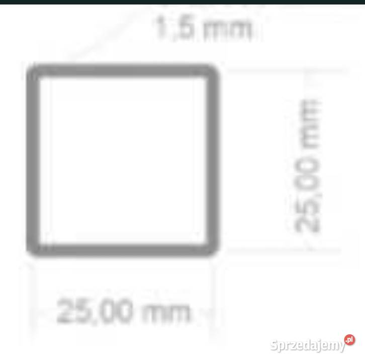 Tralki profil stalowy 25X25x15 do balustrady Pozostałe Biała Podlaska