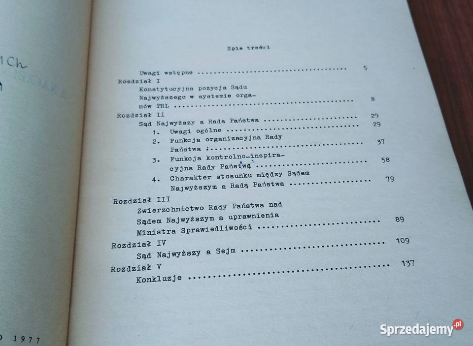 Sąd Najwyższy a naczelne organy władzy Gdańsk sprzedam