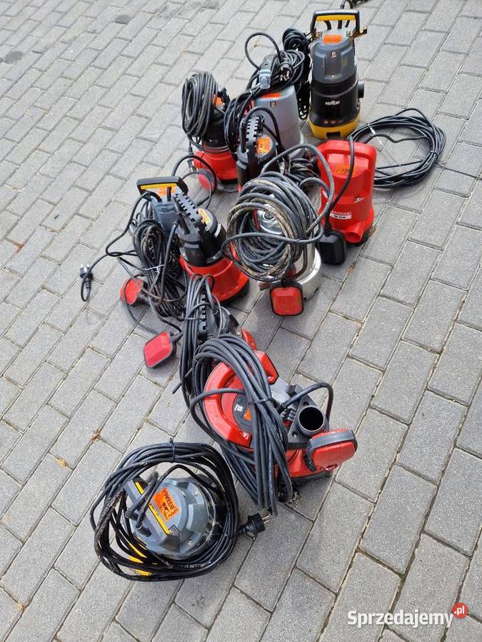 Mix pompy zanurzeniowe einhell uszkodzone do Głogowa sprzedam