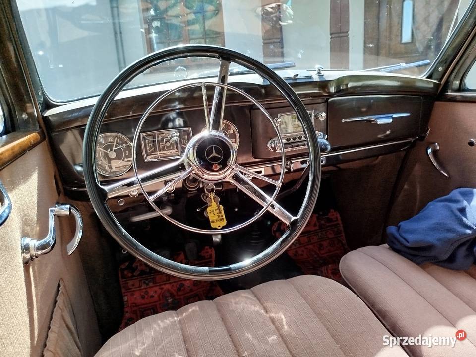Mercedes 170S z 1951 Warszawa