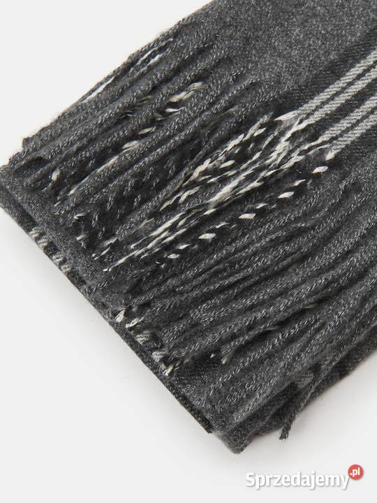 szalik męski w kratkę Sinsay Moda i Styl Olkusz