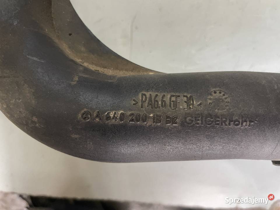 Rura Wąż wody A6402001352 W169 W245 mercedes A B węże chłodnicy Jelcz-Laskowice