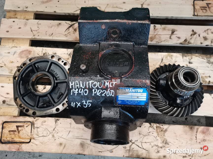 Środek osi Manitou MT 1740 Spicer HITA720433 Wilkowo sprzedam