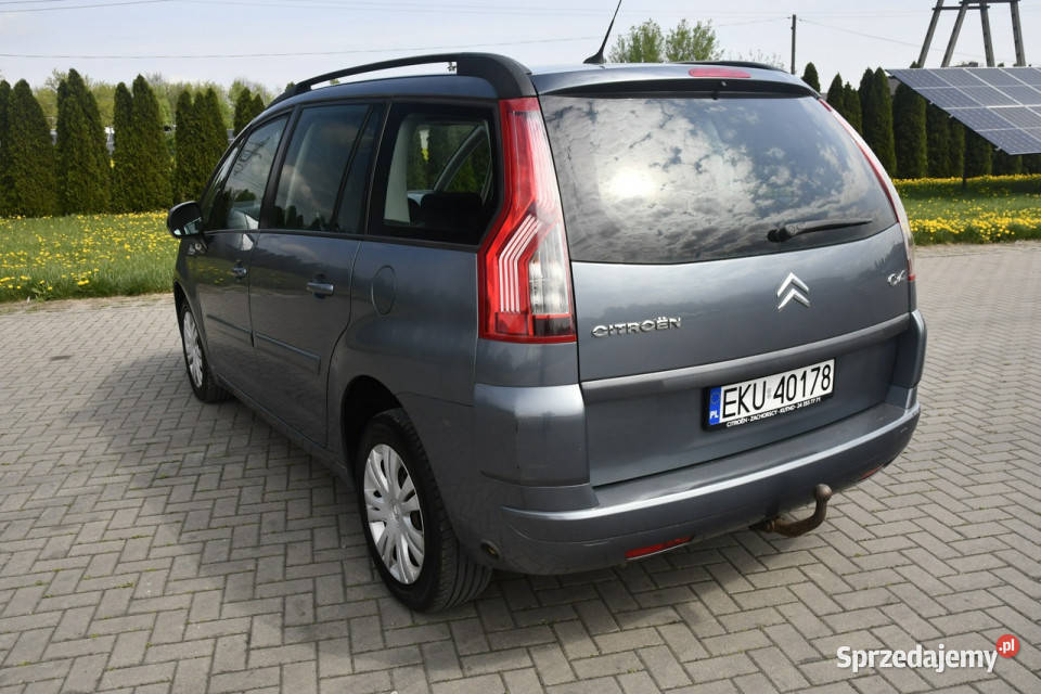 Citroen C4 Grand Picasso 18Gaz DUDKI11 125KM łódzkie Kutno