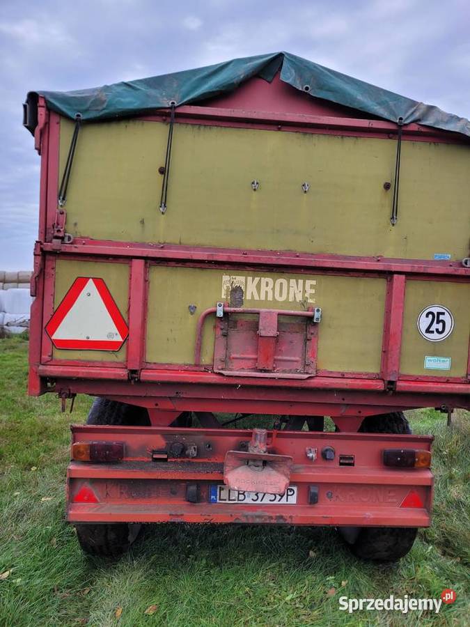 Przyczepa rolnicza krone dk 225 16t Kozłówka sprzedam