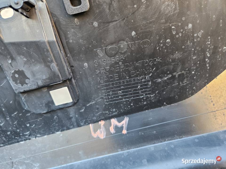 VOLVO EX30 EX30 DYFUZOR SPOILER ZDERZAKA TYŁ Międzychód