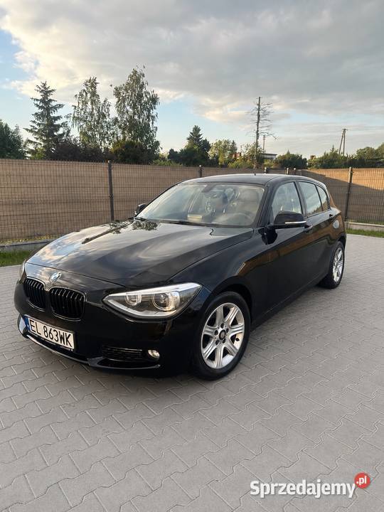 BMW Seria 1 16 116i F20 136 Automat 2013 Polski wspomaganie kierownicy Łódź
