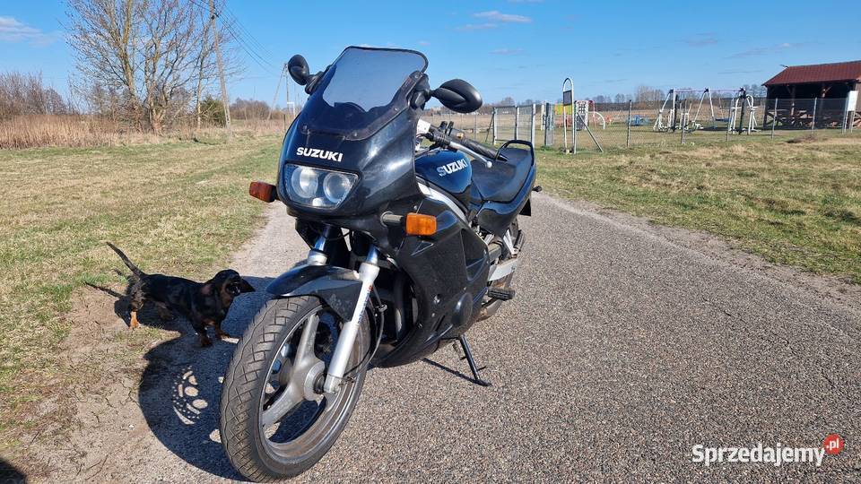Suzuki GS 500 czerwony Drezdenko