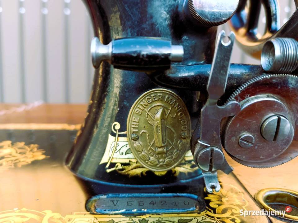 Antyczna maszyna do szycia SINGER Model 15 ok śląskie Częstochowa