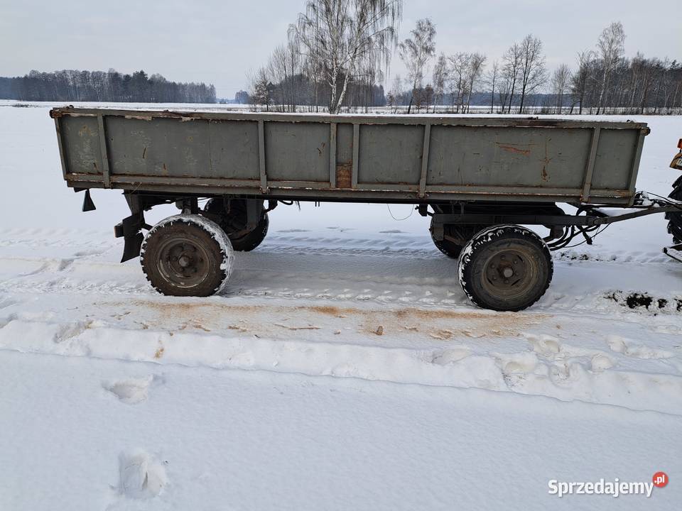 Przyczepa wywrotka MeprozetKościan nieuszkodzony Przyczepy rolnicze Zagórów