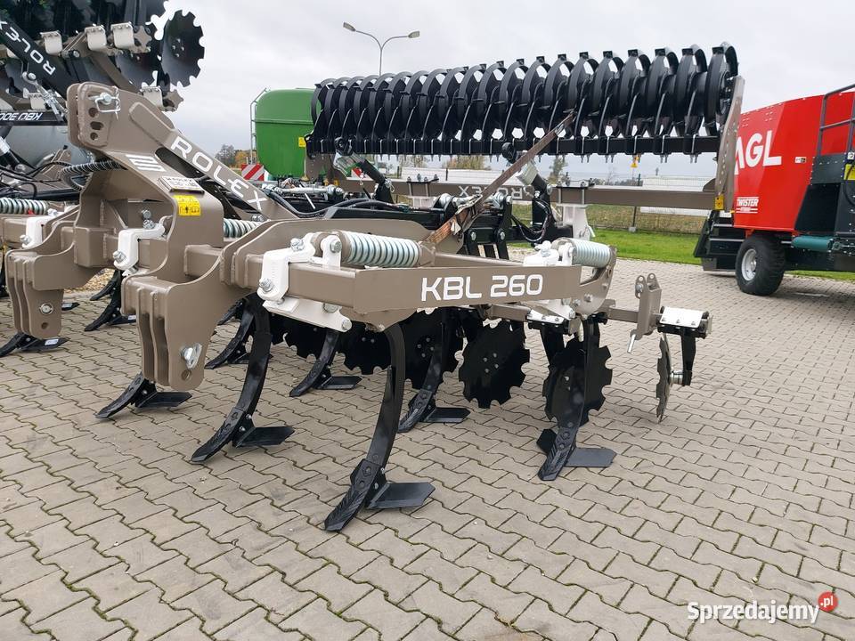 Kultywator bezorkowy lekki 26m dwa rzędy talerzy łódzkie Rząśno