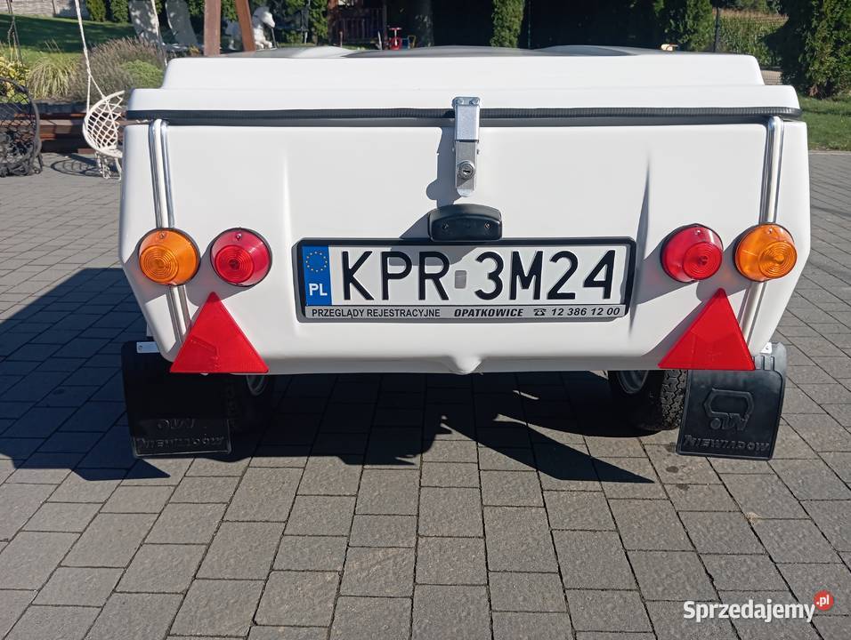 Przyczepa samochodowa PRL n250 Koczanów