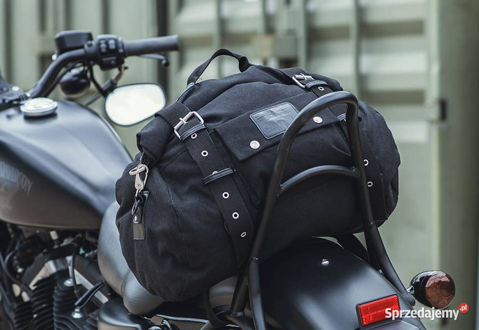 TORBA TYLNA MOTOCYKLOWA 30L Heritage Czarna warmińsko-mazurskie