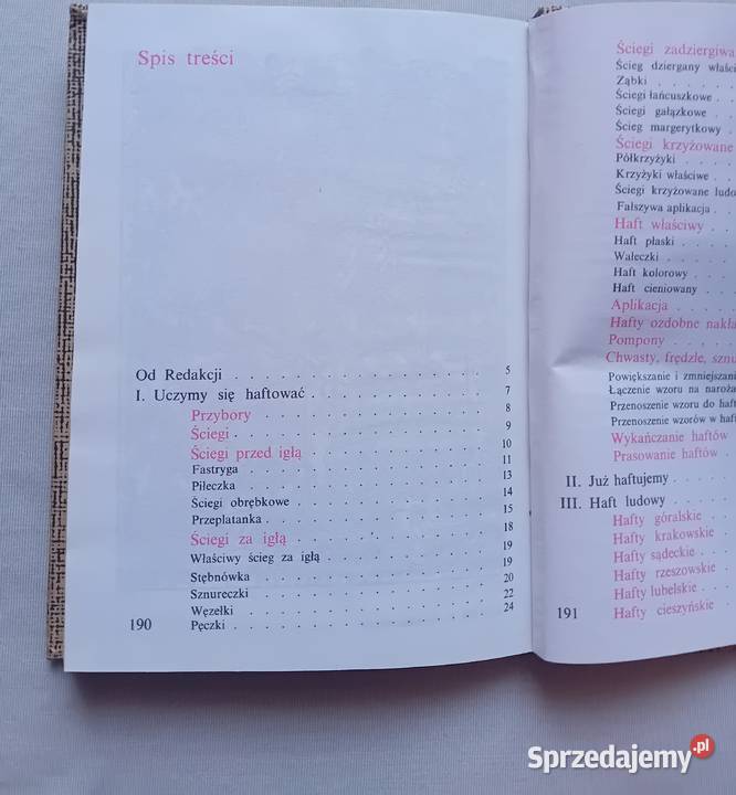 Jadwiga Turska Igłą malowane MAW 1980 r Wydanie Antykwariat Koźminek