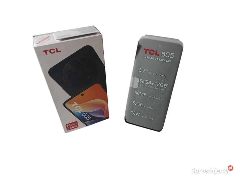 Smartfon TCL 605 8256GB Katowice