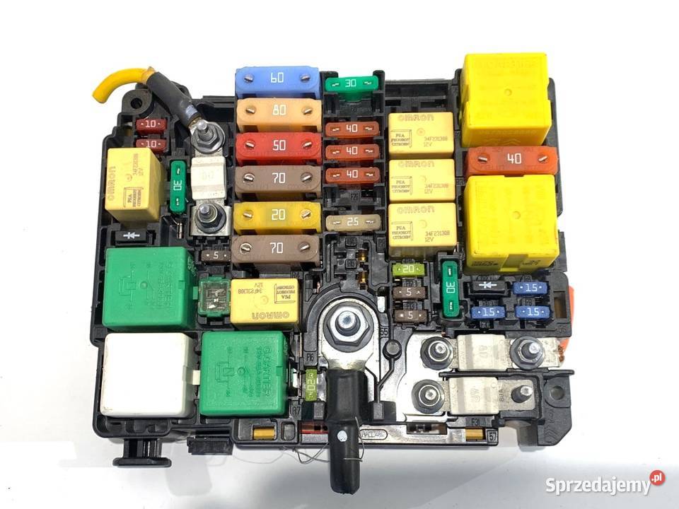 SKRZYNKA BEZPIECZNIKÓW CITROEN C4 PICASSO II osobowe