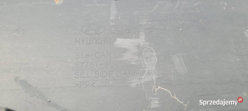 KIA SPORTAGE III LEWY PRÓG LISTWA PROGOWA LEWA Ruda Śląska