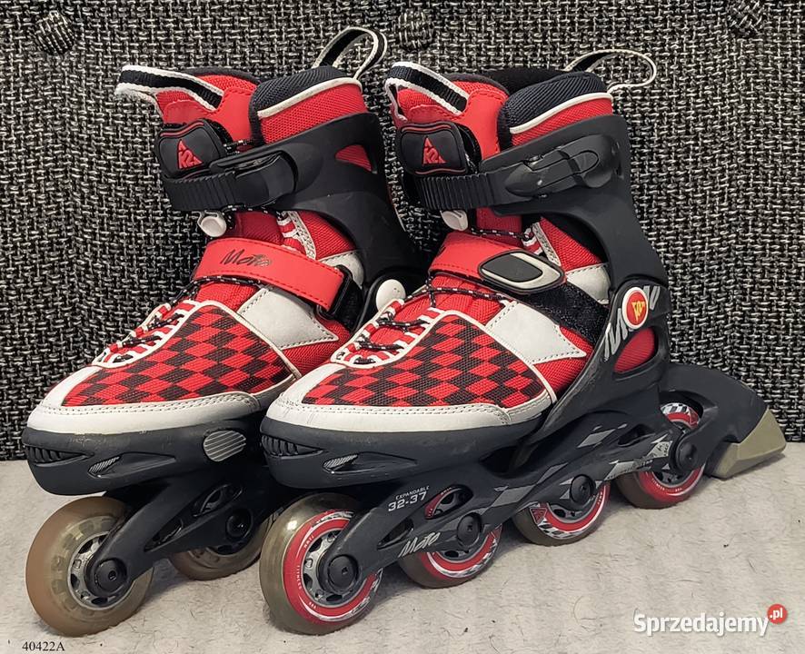 Rolki K2 MOTO JR regulowane rozmiar 32 do 37 Piotrków Trybunalski
