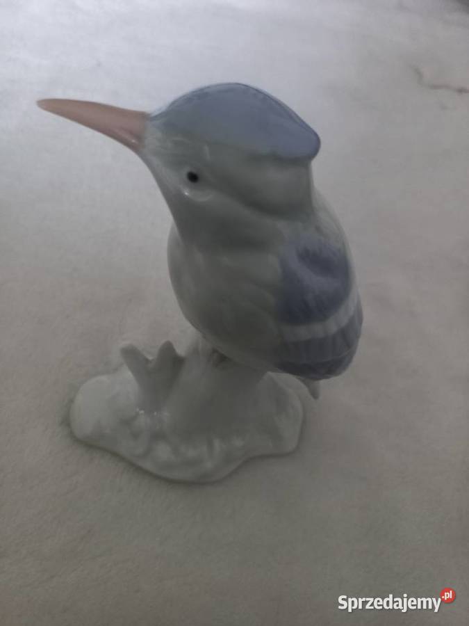 Figurka porcelanowa ptak Zimorodek Toruń sprzedam