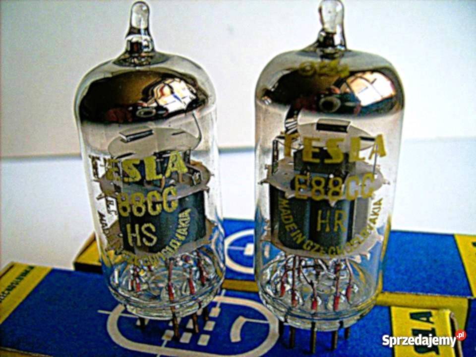 E88CC Tesla NOS PARA GOLDGOLD 1962 MOCNE Pozostałe Pozostałe Porąbka