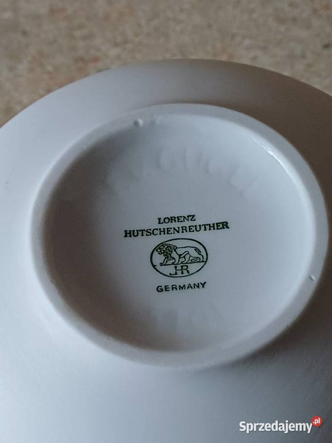 Vintage bialy wazon małopolskie