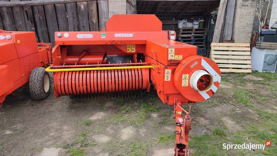 Sipma z2241 z2242 prasa kostkującą Famarol Claas mazowieckie Siedlce