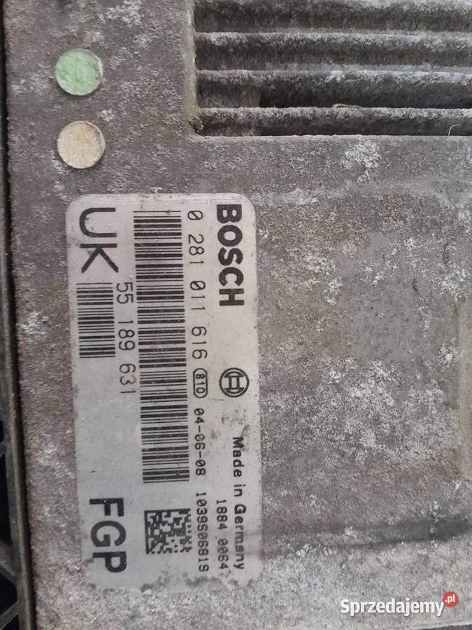 Komputer opel signum 19 cdti 0 281 011 616 BOSCH