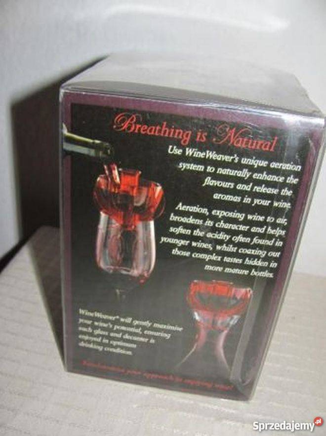 Aerator Napowietrzacz do Wina Deluxe WineWeaver