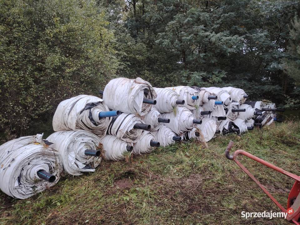 Przyczepa rolnicza kiprująca z oświetleniem