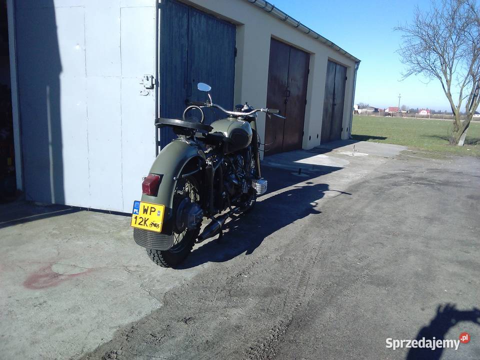 Dniepr MT9 rejestracja na zabytek 1974r Sierpc sprzedam