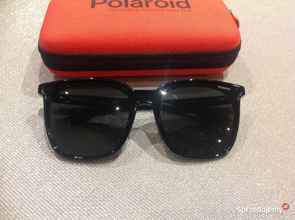 Okulary Przeciwsłoneczne Czarne Damskie Polaroid Nowa Sól