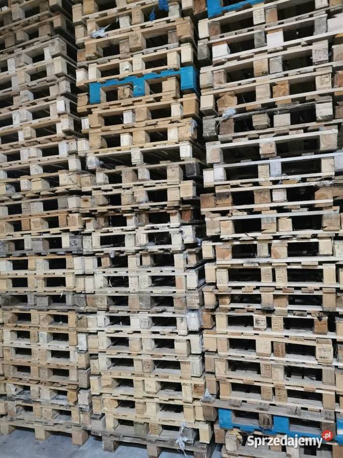 Palety jednorazowe garażowane sprzedam Magazynowanie Pabianice