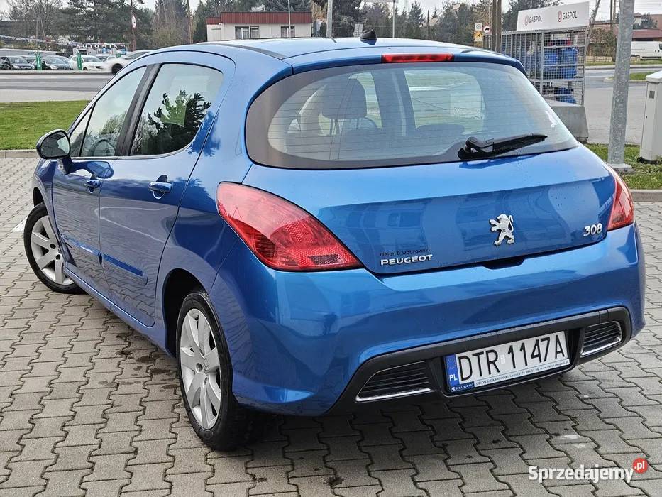 Śliczny Peugeot 308 16 benzynadługie opłaty 150KM Świdnica sprzedam