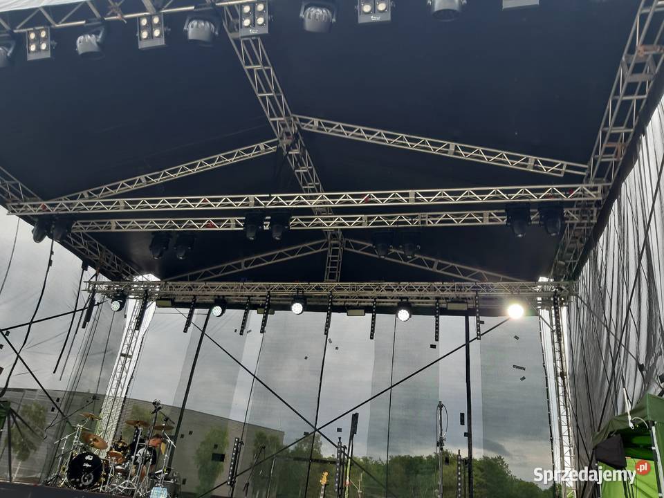 Wynajem sceny dachu podestu organizacja eventów Bydgoszcz