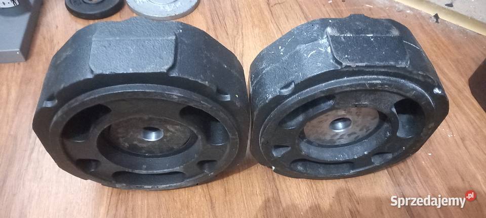 Obciazenie zeliwne 2x 23 na gryf hantle swing śląskie Pruchna