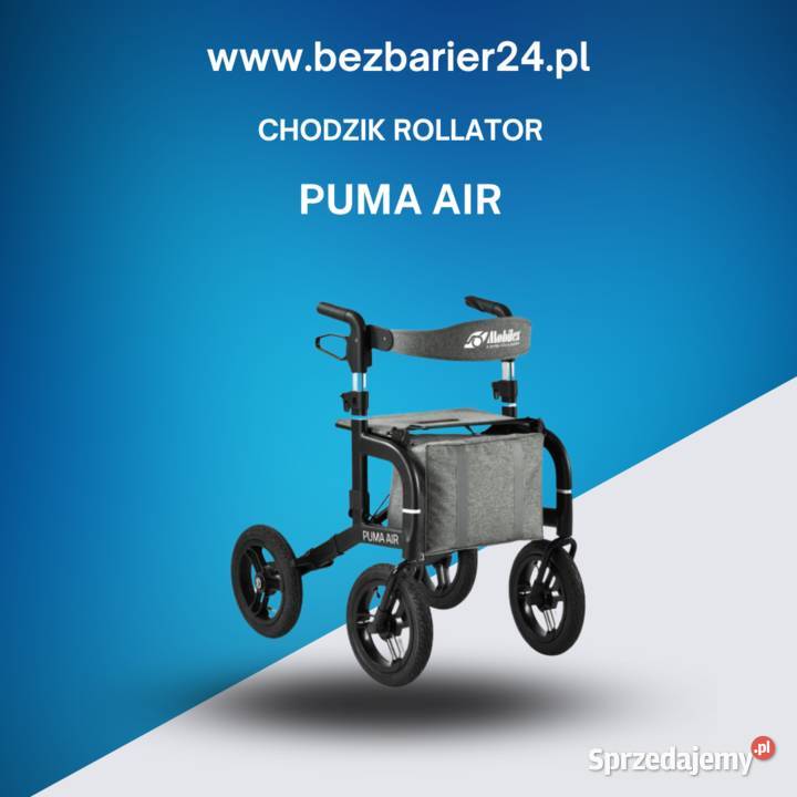 Chodzik składany chodzik seniora duże koła Łódź