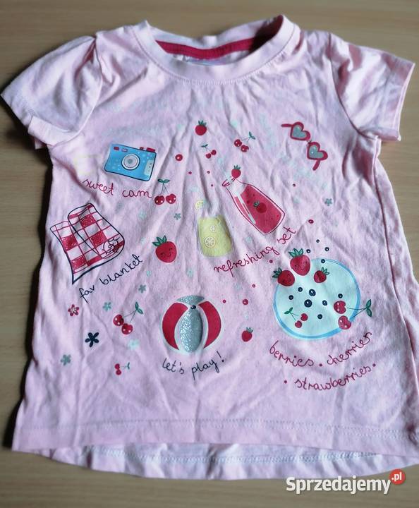 Bluzka bluzeczka koszulka So Cute rozmiar 92 dziewczynka łódzkie