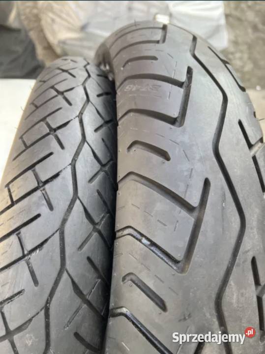 Komplet opon Bridgestone Battlax BT46F 1008017 Pozostałe Ostrów Wielkopolski
