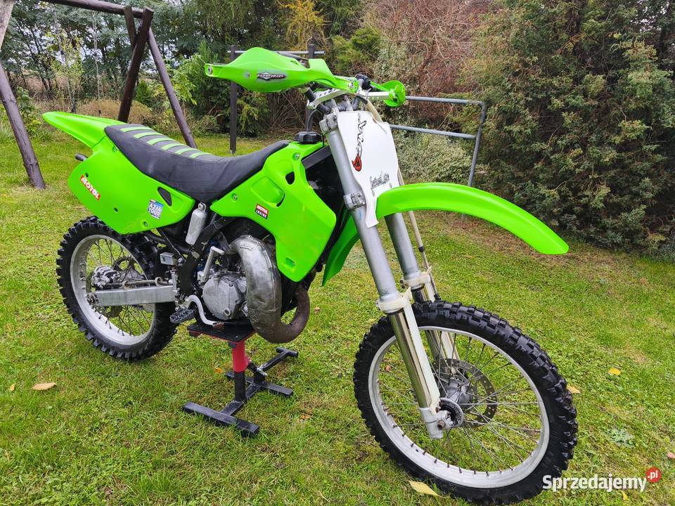 Kawasaki KX 125 2T Acerbis Renthal Handbary YZ Kawasaki Bralin
