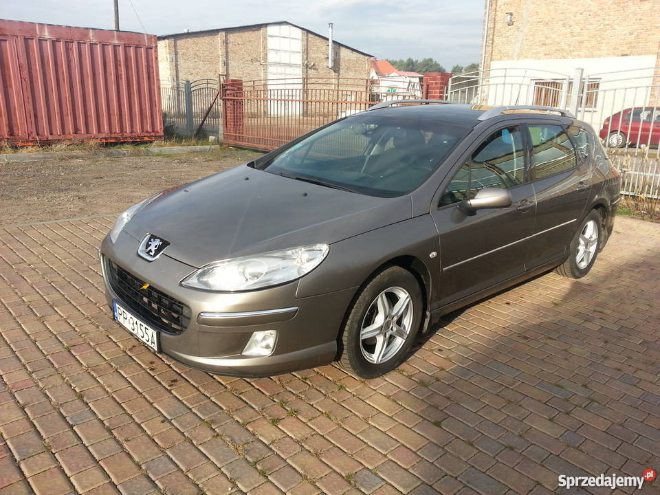Peugot 407 SW 16 hdi Samochód osobowy immobilizer Piła