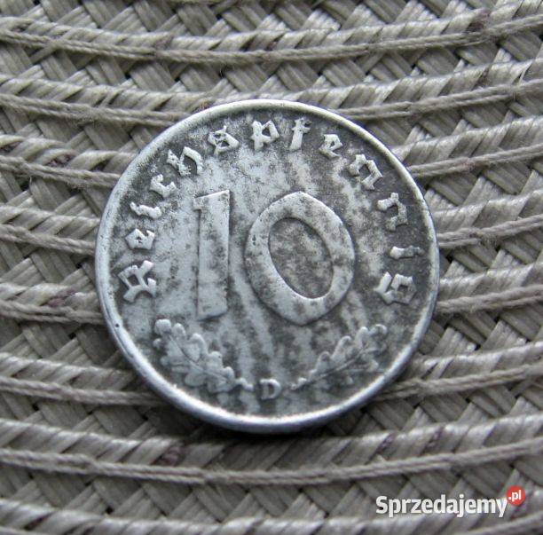 Niemcy 10 Reichspfennig 1941r D Kalisz