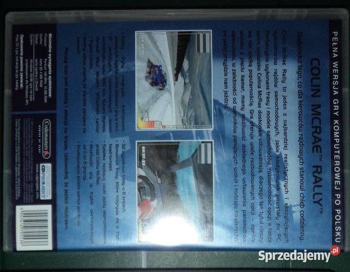 Colin McRae Rally PC CD BOX klasyka 2001 CD Rzeszów
