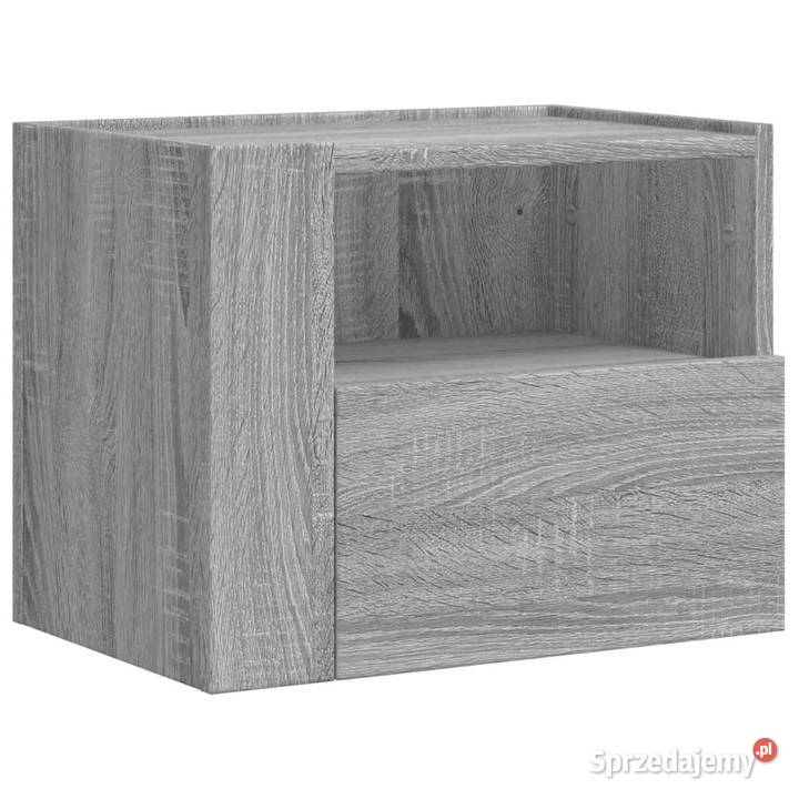 Wisząca szafka nocna szary dąb sonoma 45x30x35 mazowieckie