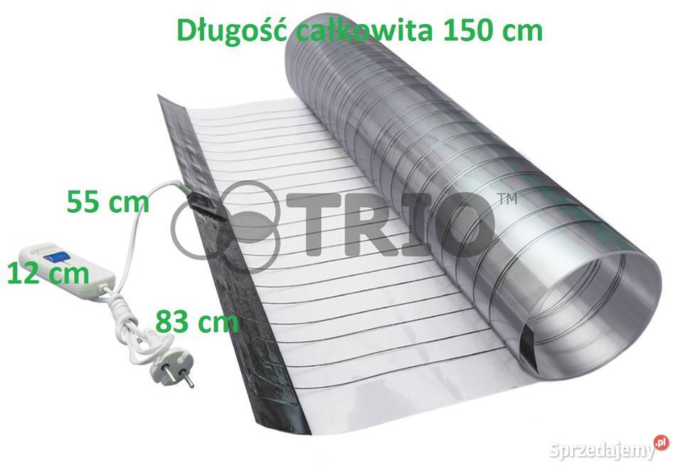 Ciepła podłoga przenośna na podczerwień TRIO Lublin