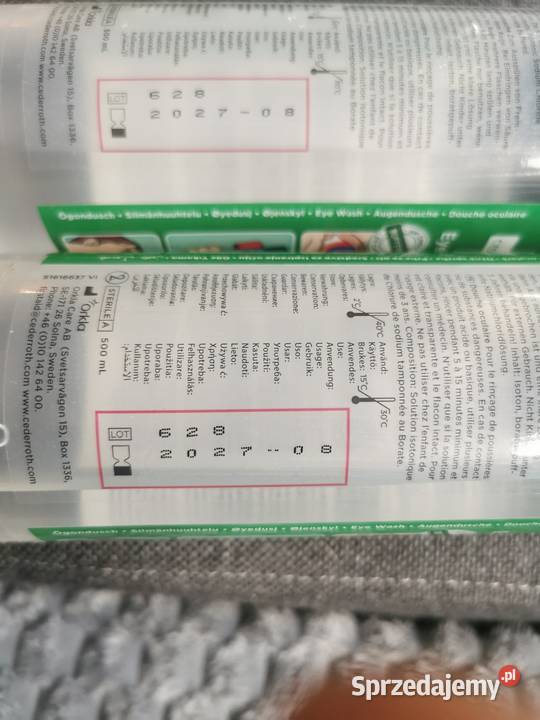 Płukanka do oczu CEDERROTH Eye BHP 500 ml x 2 Będzin