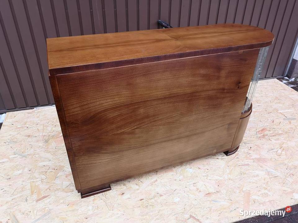 Barek Szafka Stolik Art Deco OrzechUnikat Stary wielkopolskie Swarzędz sprzedam