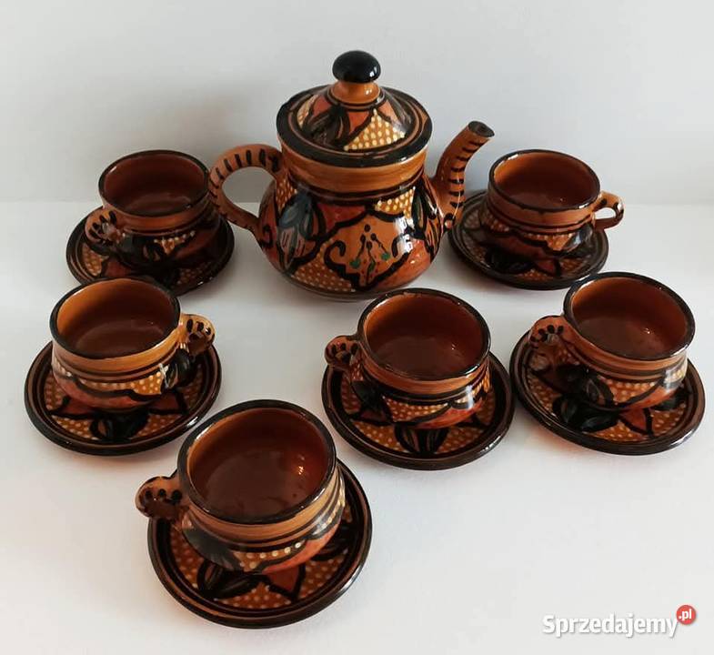 Zestaw ceramiczny PRL Dzierżoniów