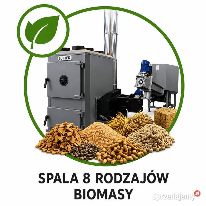Nagrzewnica powietrza 40 kW na biomasę Piec do Łódź