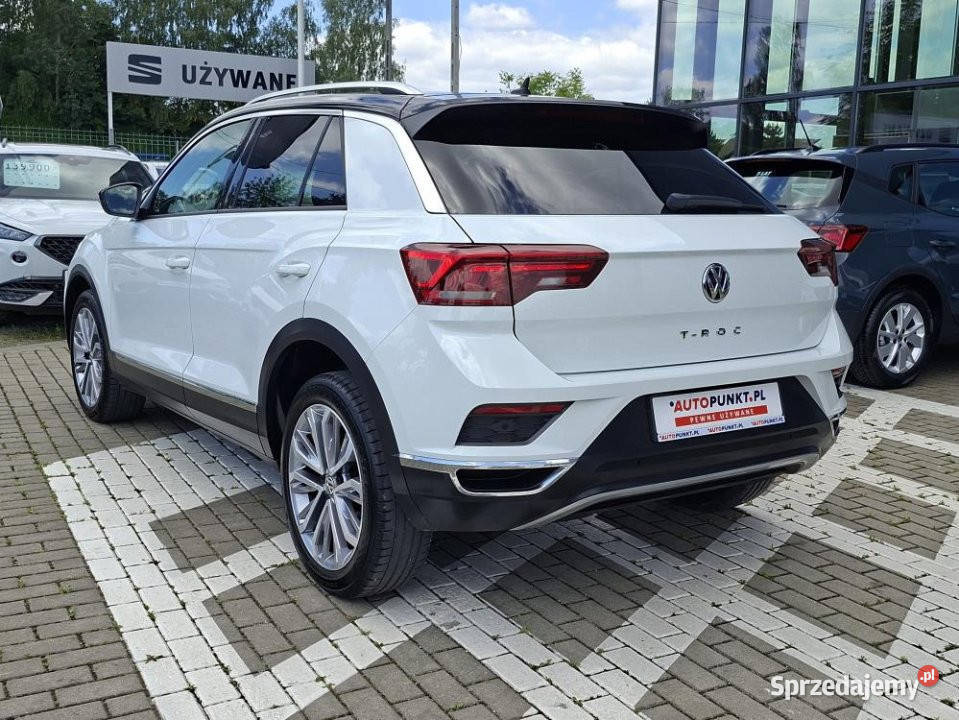 Volkswagen TRoc 2019r FV23 SalonPL ASO ACC 144817km Kraków sprzedam